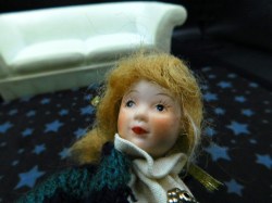 6 half porc dollhouse face